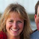 Smiling portrait of Sarah and Tom Jenkins.